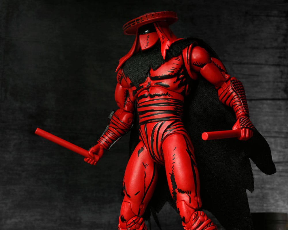 NECA Teenage Mutant Ninja Turtles (Mirage Comics) Actionfigur Red and Black Foot Assassin 18 cm