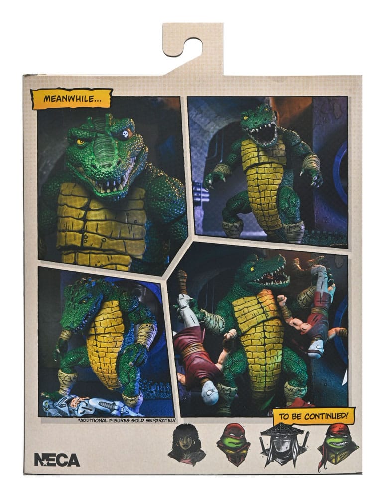 NECA Teenage Mutant Ninja Turtles Mirage Comics Leatherhead Actionfigur