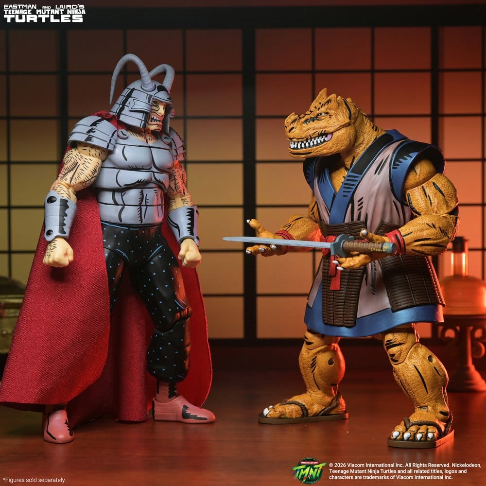 NECA Teenage Mutant Ninja Turtles Mirage Comics Savanti Romero Warlord Actionfigur