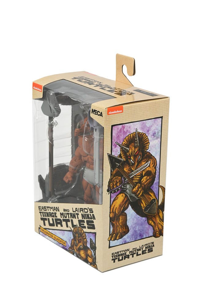 NECA Teenage Mutant Ninja Turtles (Mirage Comics) Triceraton Gladiator Actionfigur