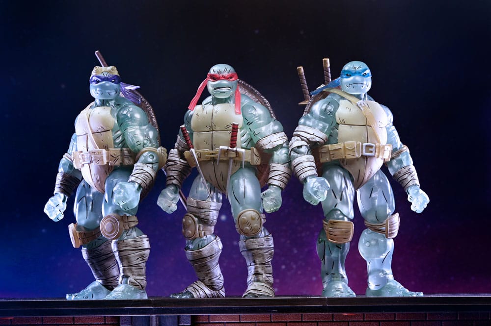 NECA Teenage Mutant Ninja Turtles The Last Ronin Ghost Brothers 3er-Pack Actionfiguren