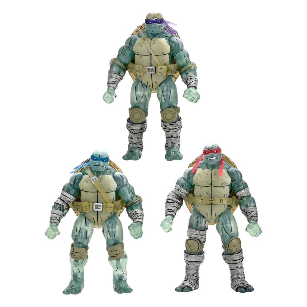 NECA Teenage Mutant Ninja Turtles The Last Ronin Ghost Brothers 3er-Pack Actionfiguren