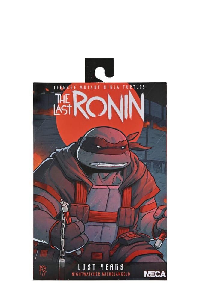 NECA Teenage Mutant Ninja Turtles The Last Ronin Michelangelo Nightwatcher Actionfigur