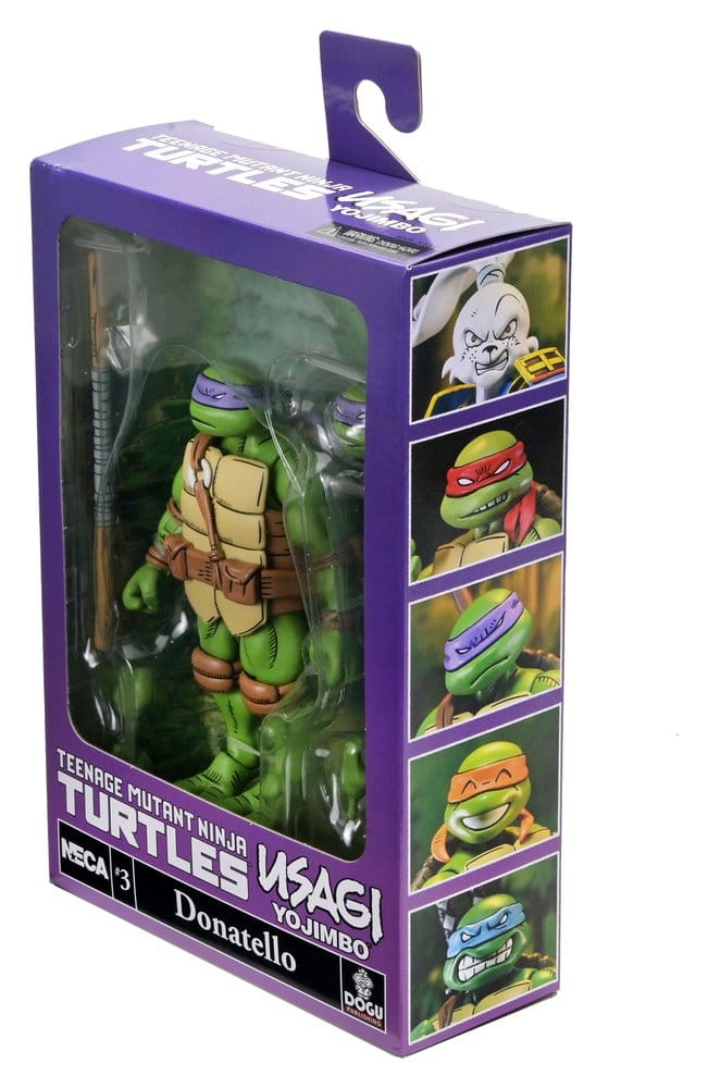 NECA Teenage Mutant Ninja Turtles Usagi Yojimbo Ultimate Donatello Actionfigur