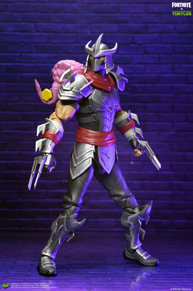 NECA Teenage Mutant Ninja Turtles x Fortnite Shredder Actionfigur