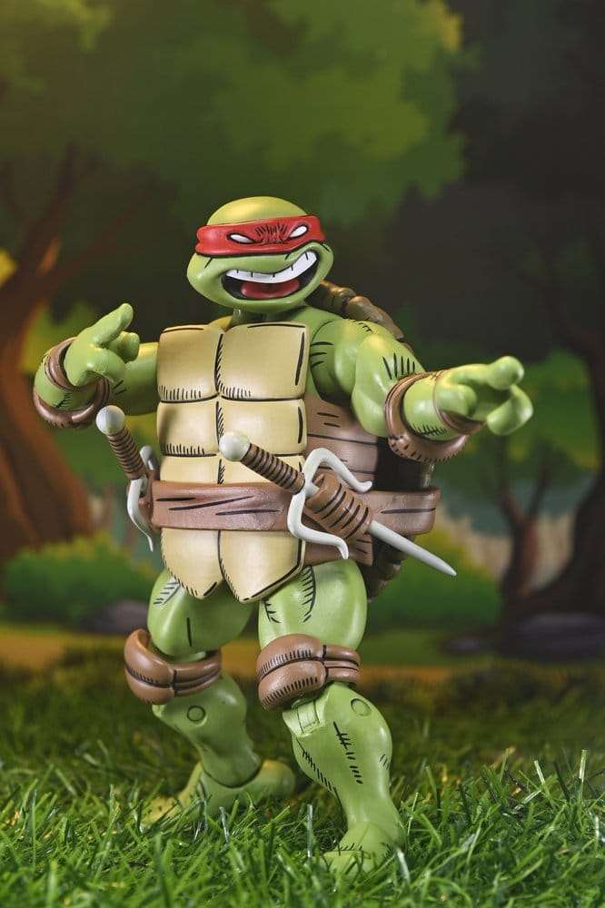 NECA Teenage Mutant Ninja Turtles X Ultimate Usagi Yojimbo Raphael Actionfigur