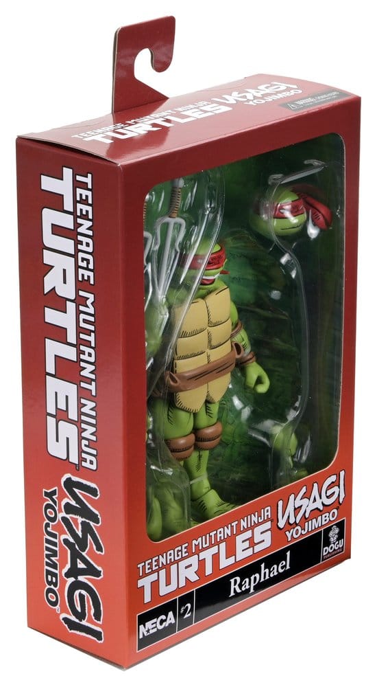 NECA Teenage Mutant Ninja Turtles X Ultimate Usagi Yojimbo Raphael Actionfigur