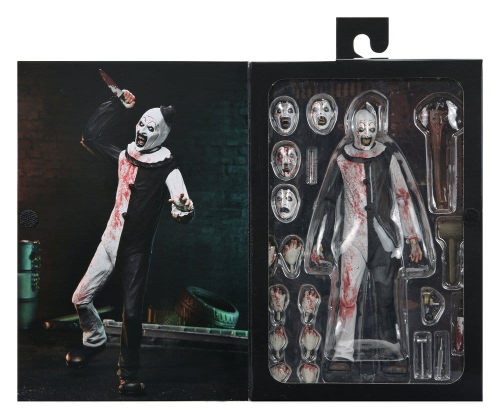 NECA Terrifier 2 Ultimate Actionfigur Art the Clown (Blood Splattered) 18 cm