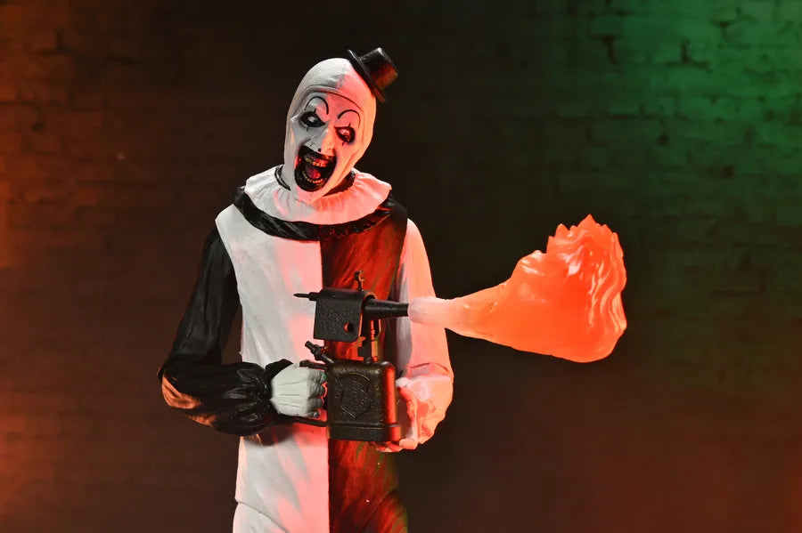 NECA Terrifier 2 Ultimate Art The Clown & Little Pale Girl 2er-Pack Actionfiguren