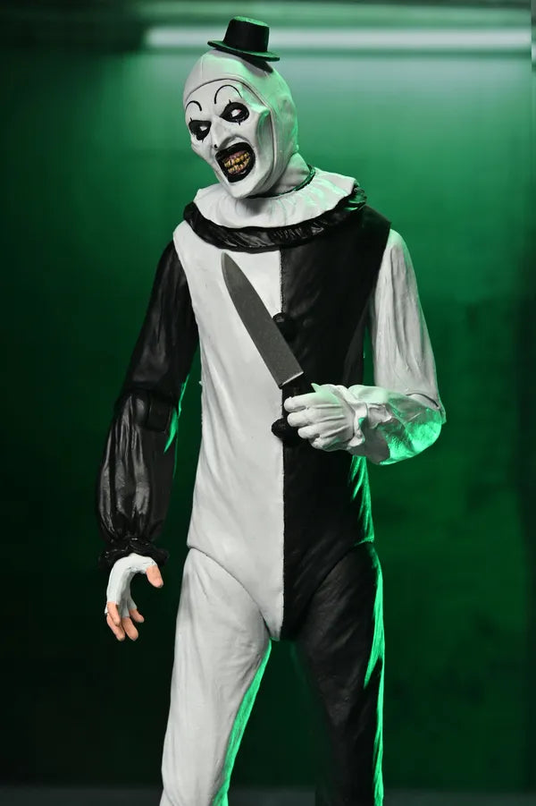 NECA Terrifier 2 Ultimate Art The Clown & Little Pale Girl 2er-Pack Actionfiguren