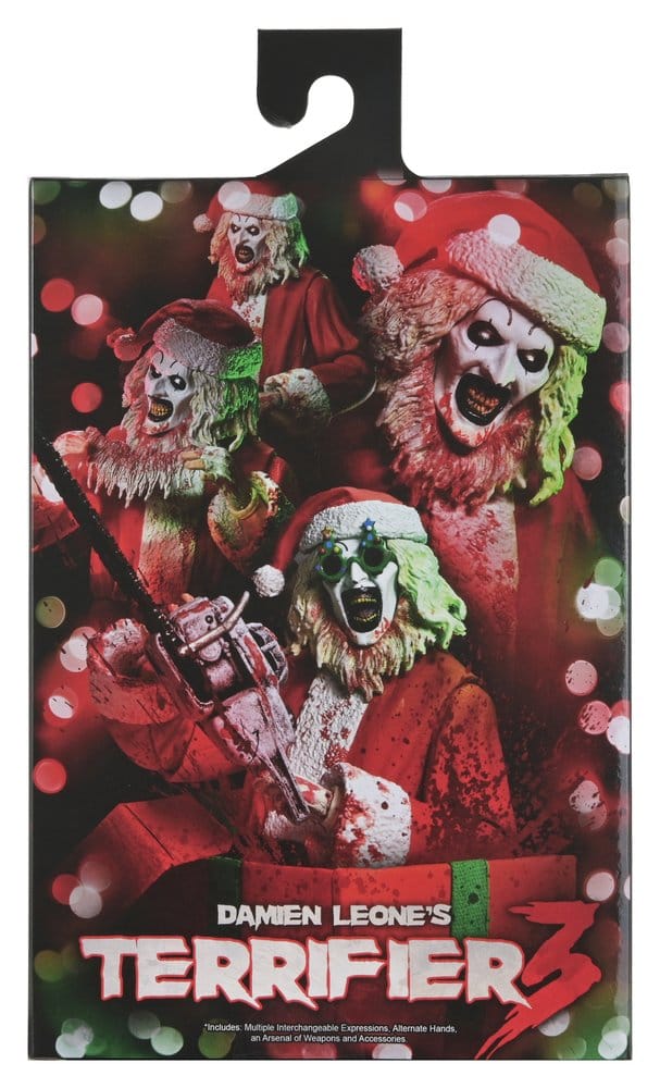 NECA Terrifier 3 Ultimate Santa Suit Art the Clown (Bloody Version) Actionfigur