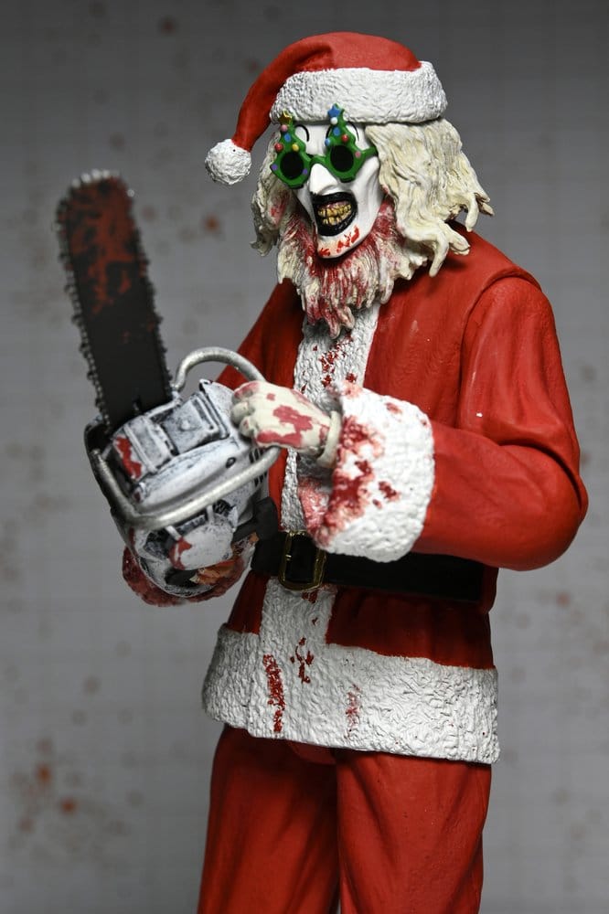 NECA Terrifier 3 Ultimate Santa Suit Art the Clown (Bloody Version) Actionfigur
