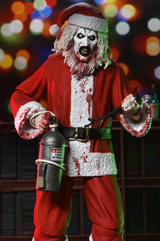 NECA Terrifier 3 Ultimate Santa Suit Art the Clown (Bloody Version) Actionfigur