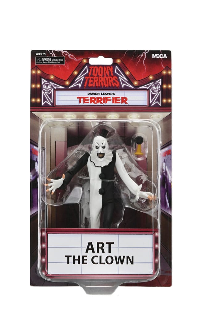 NECA Terrifier Art the Clown Toony Terrors Actionfigur