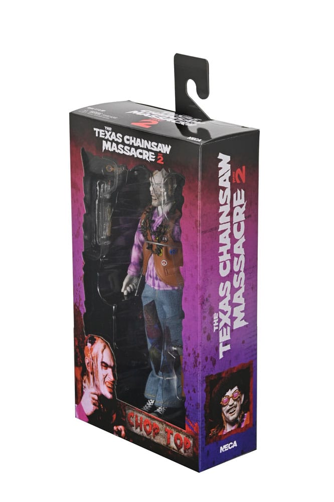 NECA Texas Chainsaw Massacre 2 Chop Top Clothed Actionfigur
