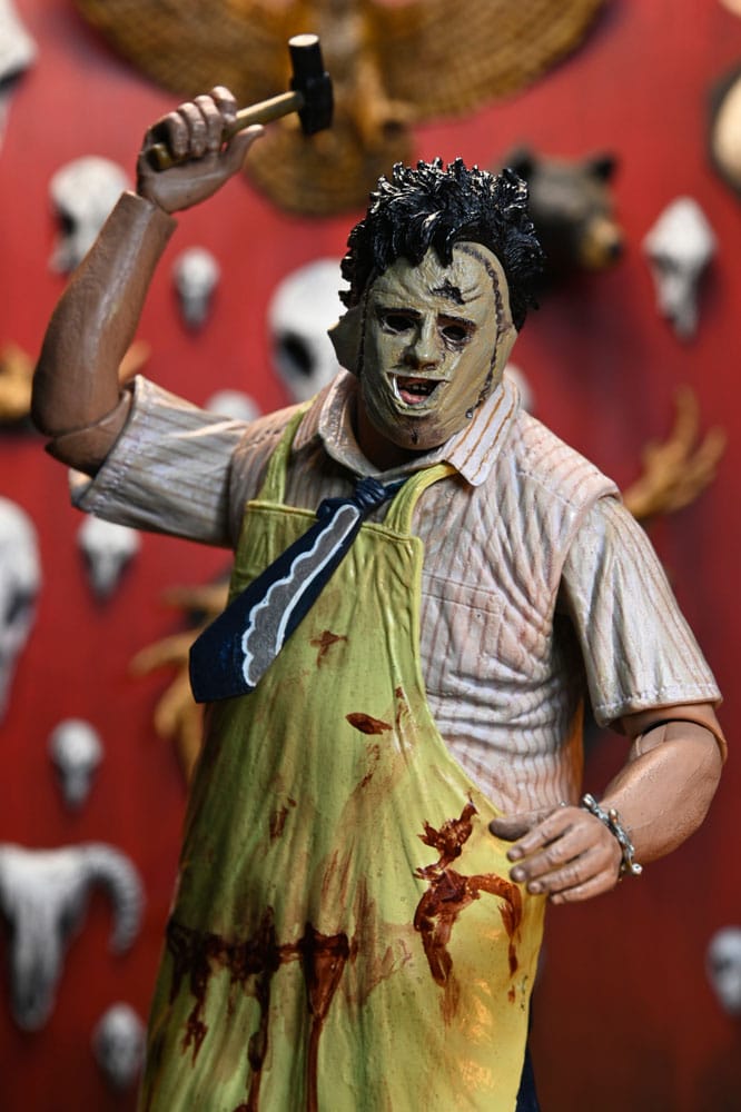 NECA Texas Chainsaw Massacre Leatherface 50th Anniversary Clothed Actionfigur