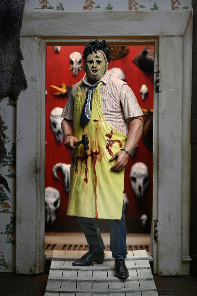 NECA Texas Chainsaw Massacre Leatherface 50th Anniversary Clothed Actionfigur