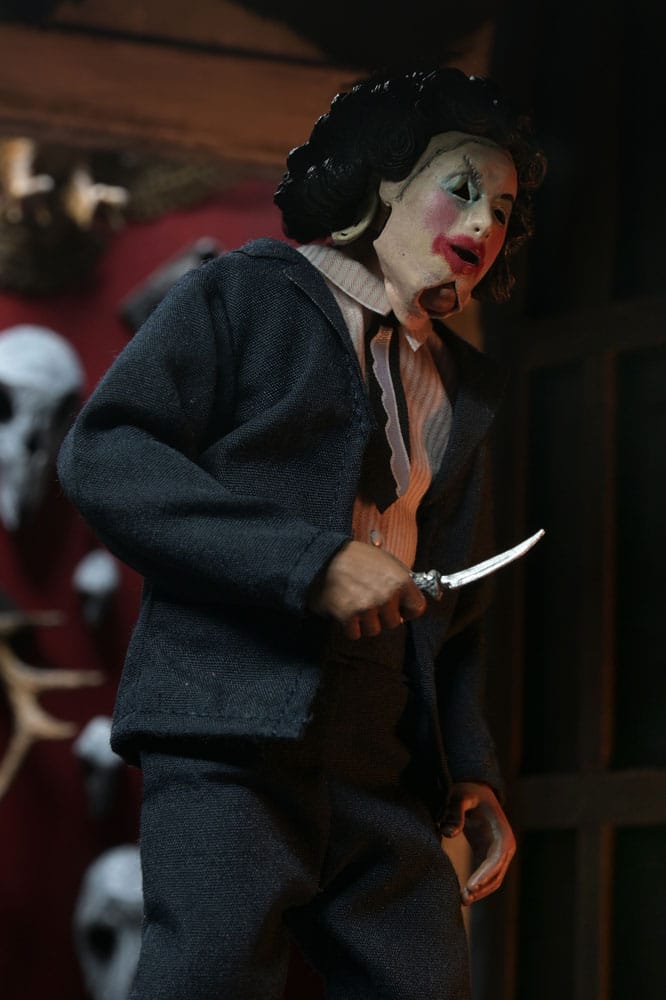 NECA Texas Chainsaw Massacre Pretty Woman Leatherface Clothed Actionfigur