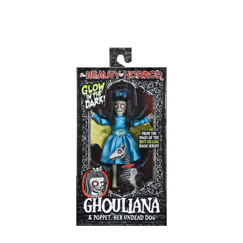 NECA The Beauty of Horror Ghouliana Clothed Actionfigur