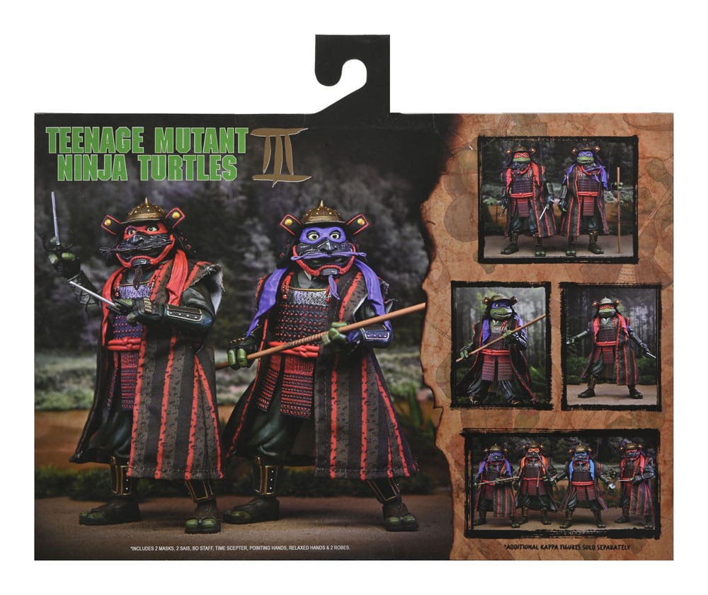 NECA Turtles III Donatello & Raphael 2-Pack Actionfiguren
