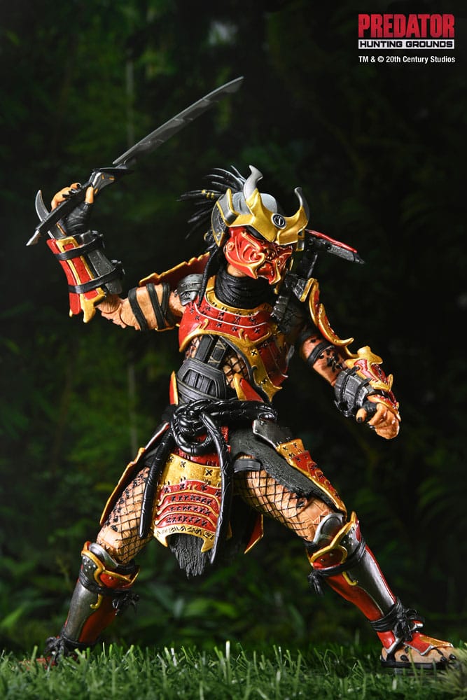 NECA Ultimate Samurai Predator Hunting Grounds Actionfigur