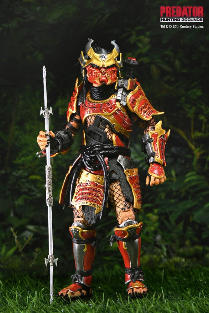 NECA Ultimate Samurai Predator Hunting Grounds Actionfigur