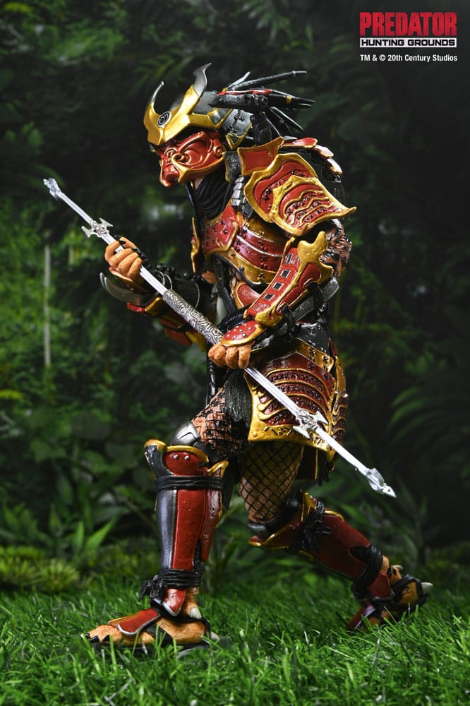 NECA Ultimate Samurai Predator Hunting Grounds Actionfigur