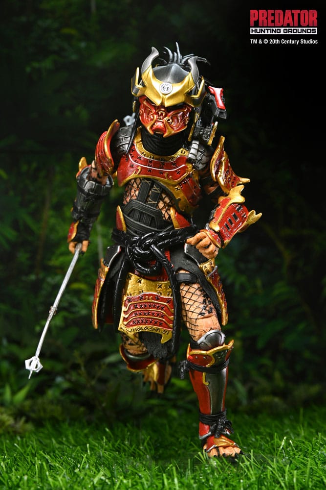 NECA Ultimate Samurai Predator Hunting Grounds Actionfigur