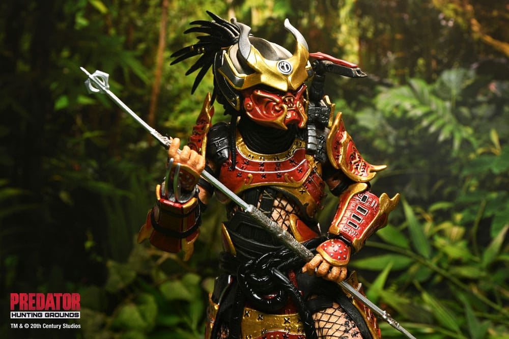 NECA Ultimate Samurai Predator Hunting Grounds Actionfigur