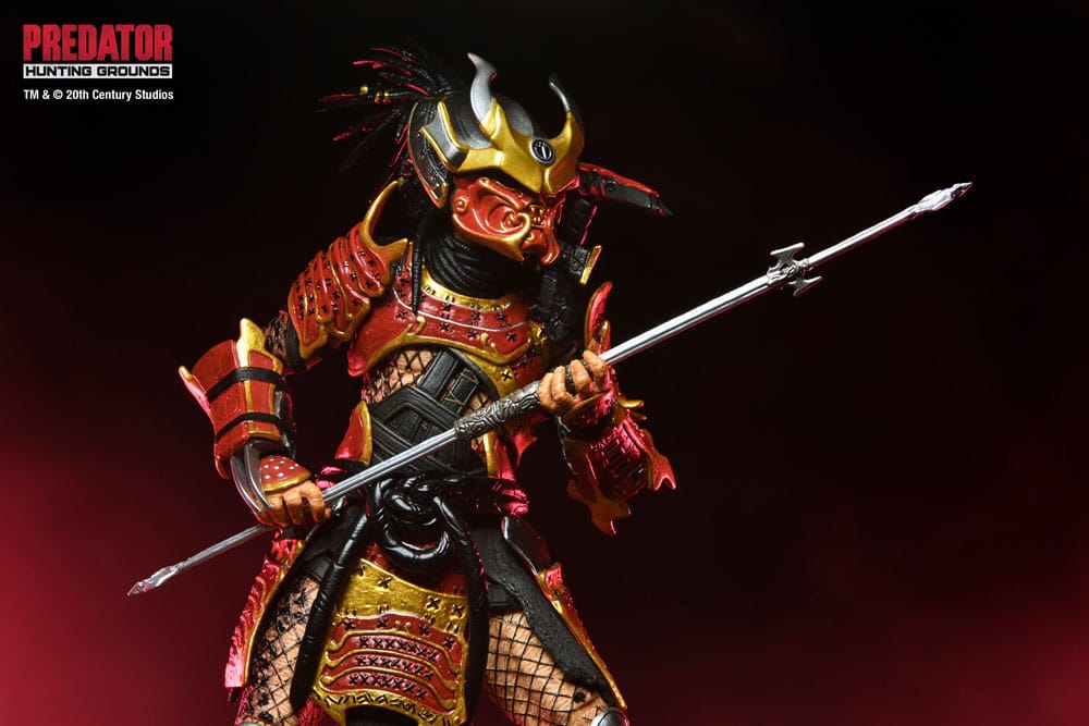 NECA Ultimate Samurai Predator Hunting Grounds Actionfigur