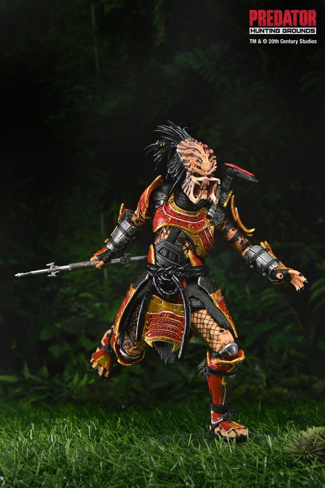 NECA Ultimate Samurai Predator Hunting Grounds Actionfigur