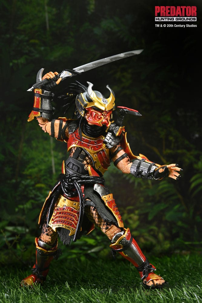 NECA Ultimate Samurai Predator Hunting Grounds Actionfigur