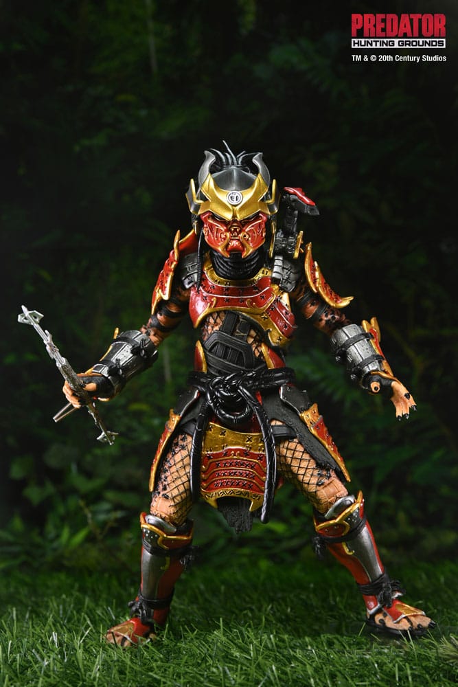 NECA Ultimate Samurai Predator Hunting Grounds Actionfigur