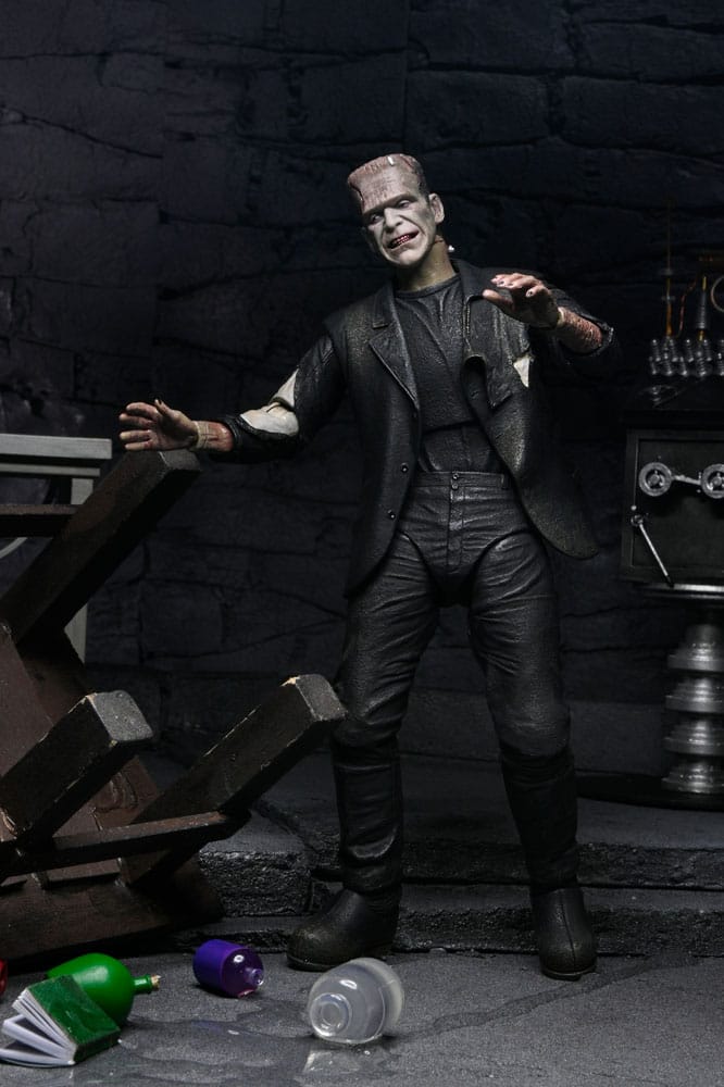 NECA Universal Monsters Bride of Frankenstein The Monster & His Mate 90th Anniversary Actionfiguren