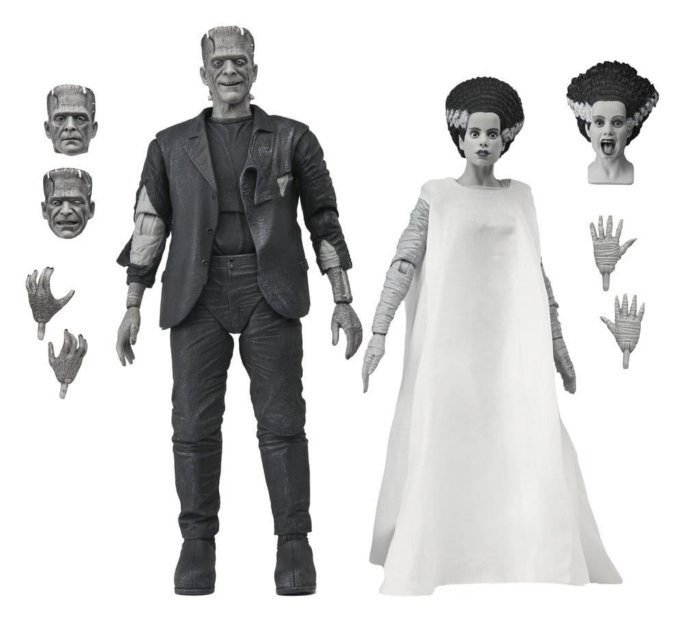 NECA Universal Monsters Frankensteins Braut 2er-Pack Actionfiguren