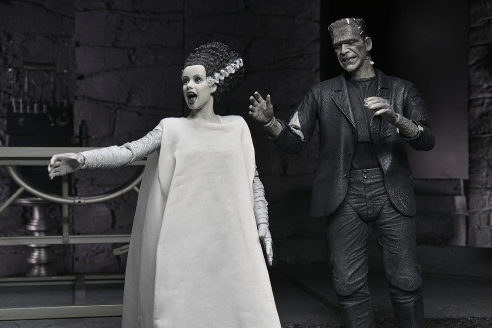 NECA Universal Monsters Frankensteins Braut 2er-Pack Actionfiguren
