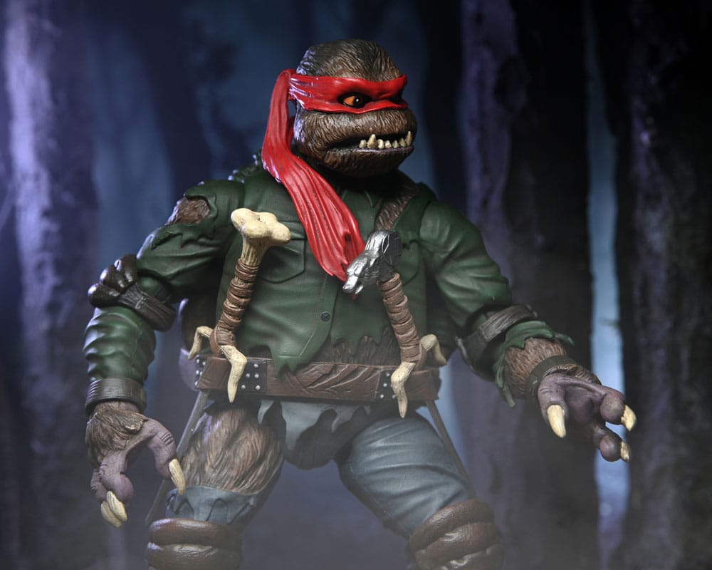 NECA Universal Monsters/Teenage Mutant Ninja Turtles Raphael as the Wolfman Actionfigur