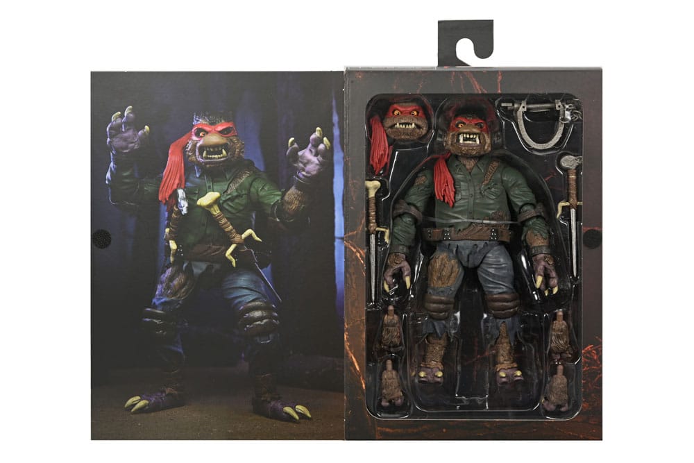 NECA Universal Monsters/Teenage Mutant Ninja Turtles Raphael as the Wolfman Actionfigur