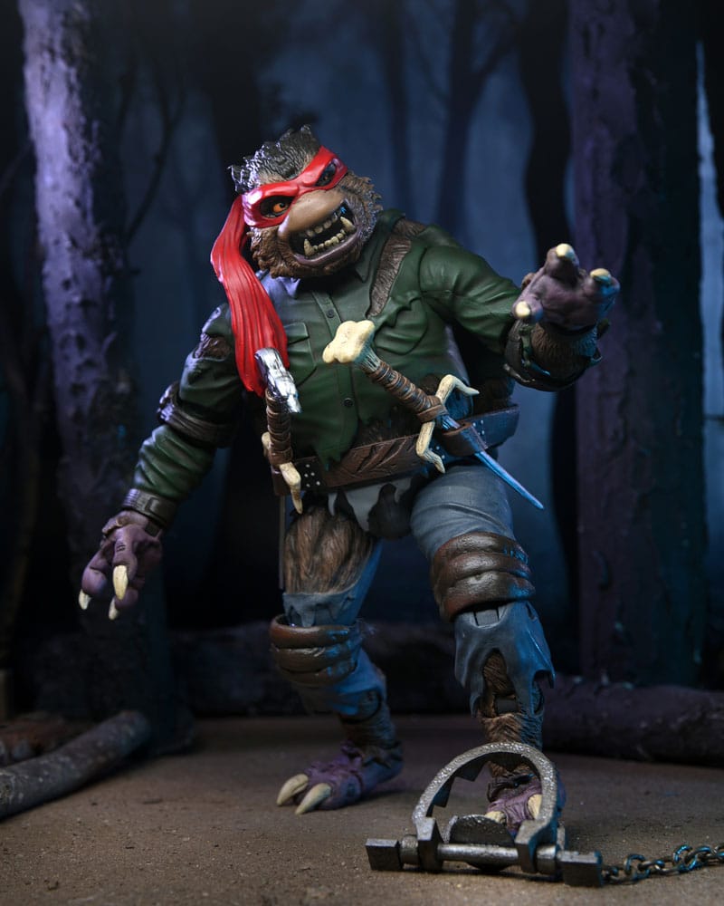 NECA Universal Monsters/Teenage Mutant Ninja Turtles Raphael as the Wolfman Actionfigur