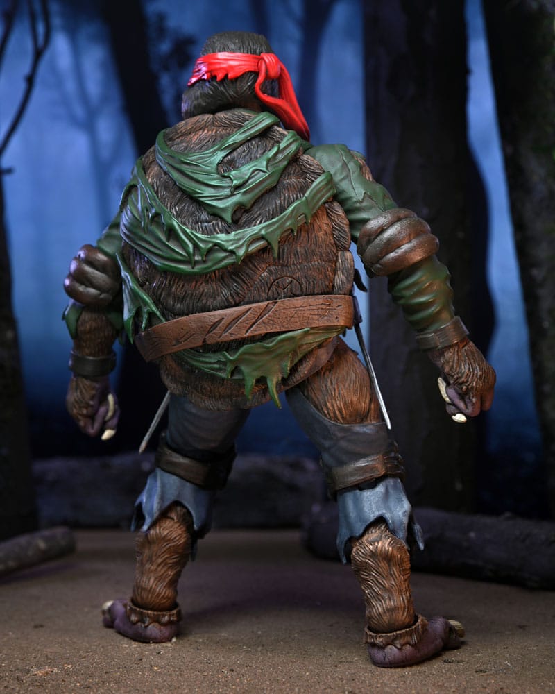 NECA Universal Monsters/Teenage Mutant Ninja Turtles Raphael as the Wolfman Actionfigur