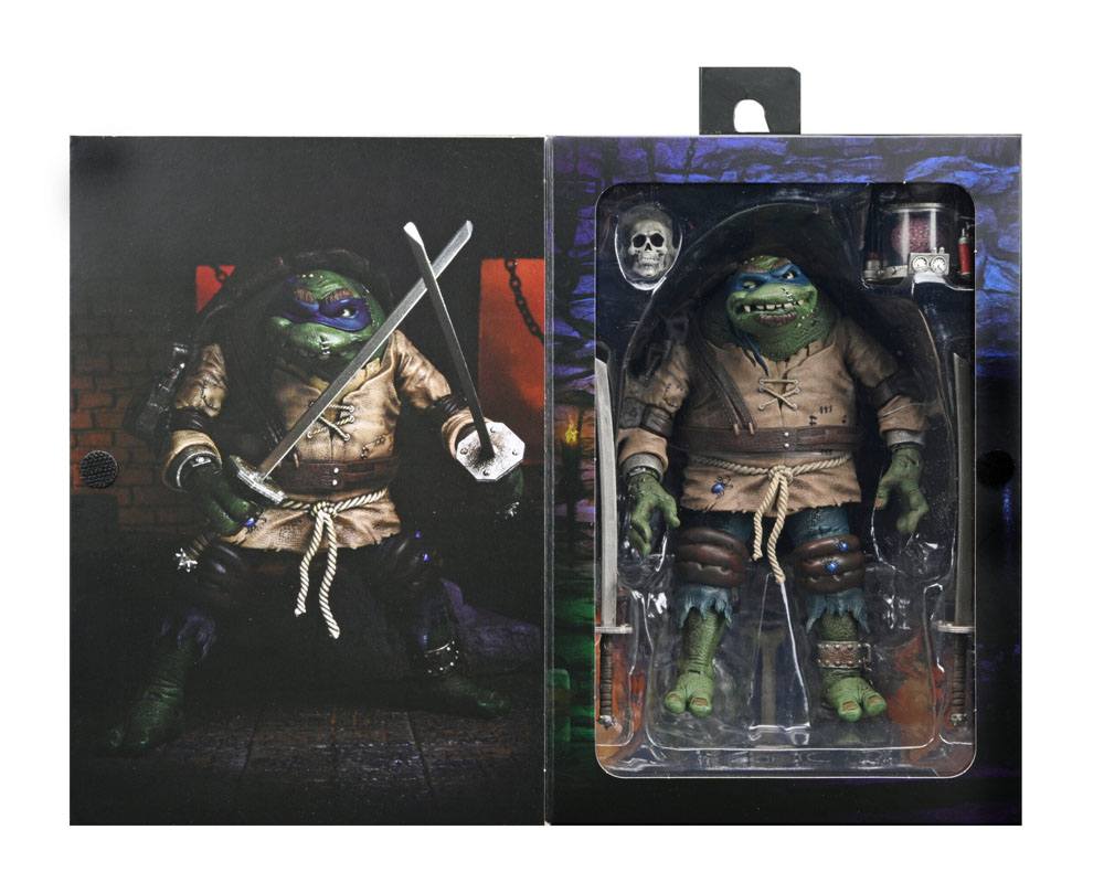 NECA Universal Monsters x Teenage Mutant Ninja Turtles Actionfigur Ultimate Leonardo as The Hunchback 18 cm