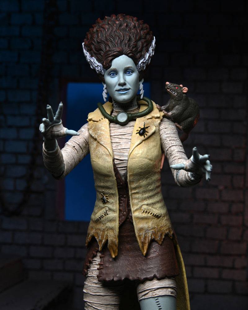 NECA Universal Monsters x Teenage Mutant Ninja Turtles April as The Bride Actionfigur