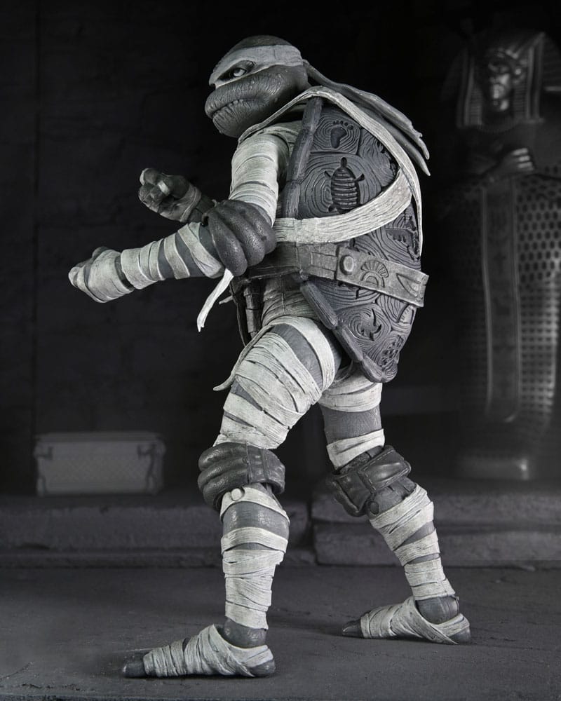 NECA Universal Monsters x Teenage Mutant Ninja Turtles Black & White Actionfiguren