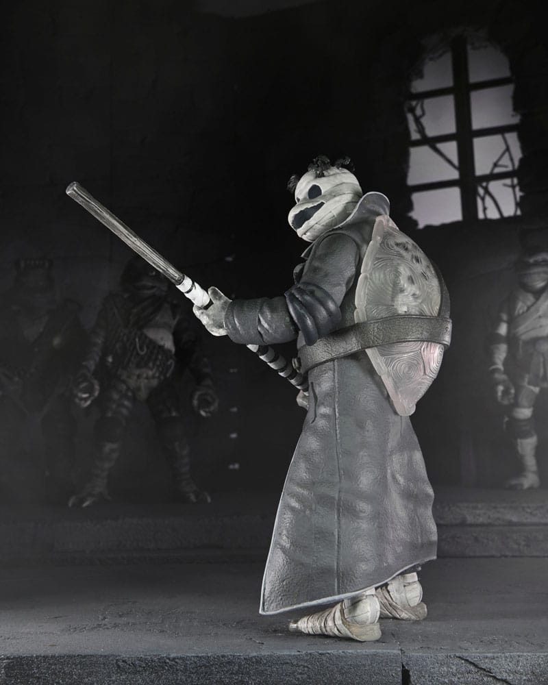 NECA Universal Monsters x Teenage Mutant Ninja Turtles Black & White Actionfiguren