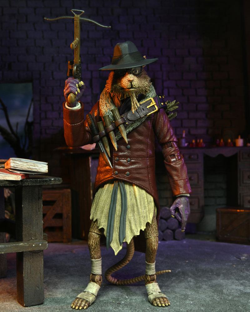 NECA Universal Monsters x Teenage Mutant Ninja Turtles Ultimate Splinter as Van Helsing Actionfigur