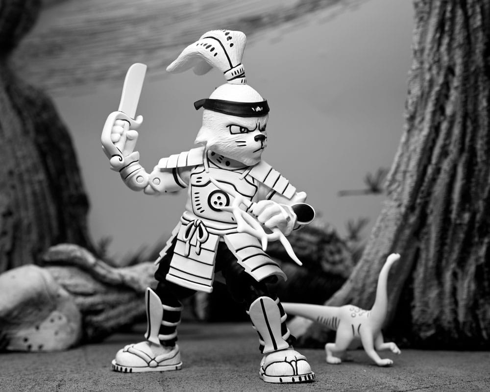 NECA Usagi Yojimbo Samurai Usagi Yojimbo (Black & White) Actionfigur