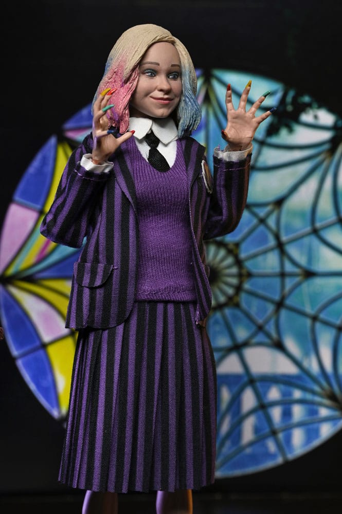 NECA Wednesday Actionfiguren 2er Pack Wednesday Addams (Nevermore Uniform) and Enid 20 cm