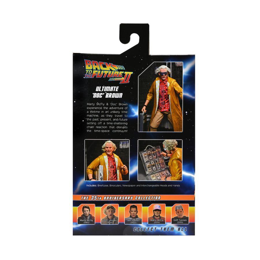 NECA Zurück in die Zukunft II Ultimate Doc Brown (2015) Actionfigur