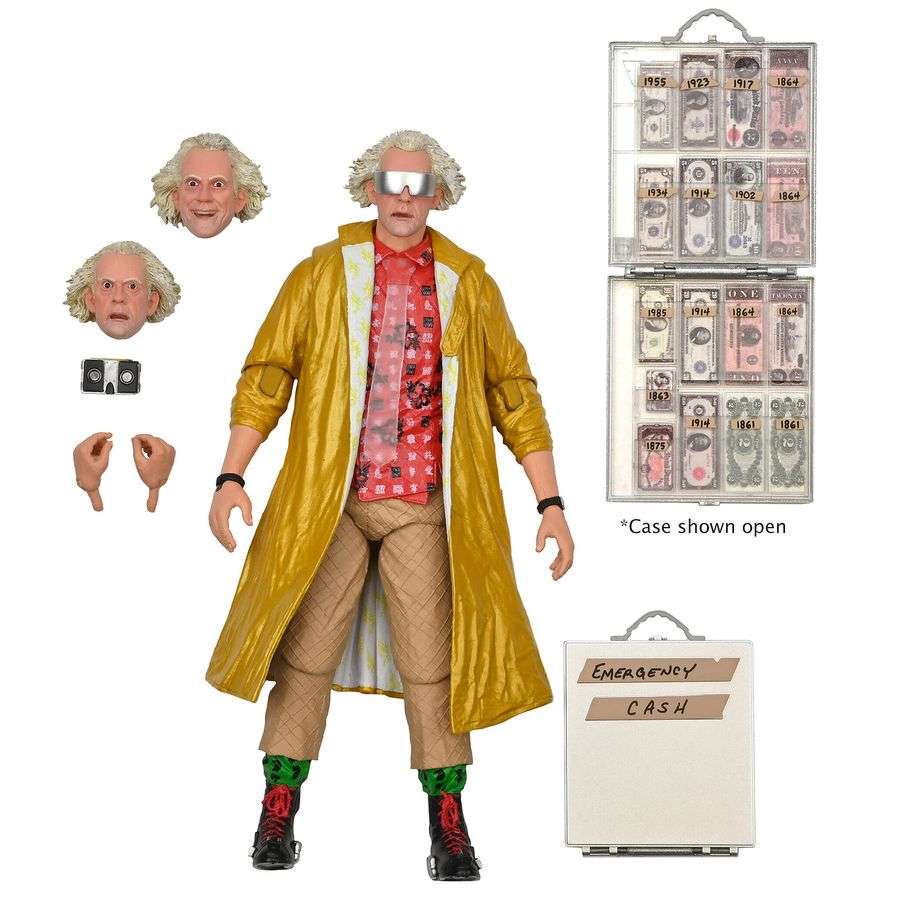 NECA Zurück in die Zukunft II Ultimate Doc Brown (2015) Actionfigur