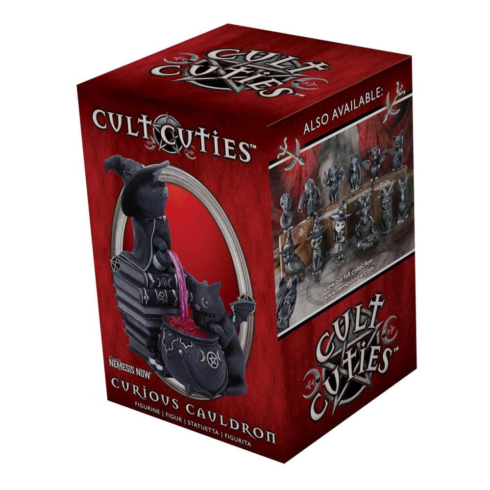 Nemesis Now Cult Cuties Curious Cauldron Figur - Beschädigte Verpackung